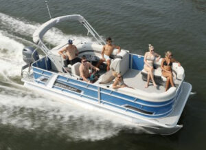14 Passenger Pontoon Boat Rental - Lake Entiat Wa - Riverside Recreation